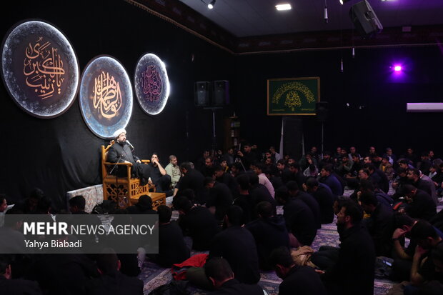 عزاداری ایام فاطمیه هیئت ثارالله کرمانشاه
