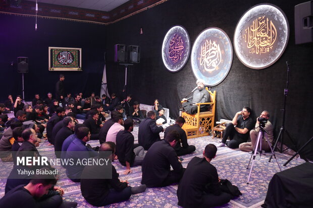 عزاداری ایام فاطمیه هیئت ثارالله کرمانشاه