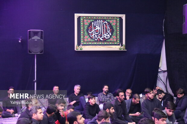 عزاداری ایام فاطمیه هیئت ثارالله کرمانشاه