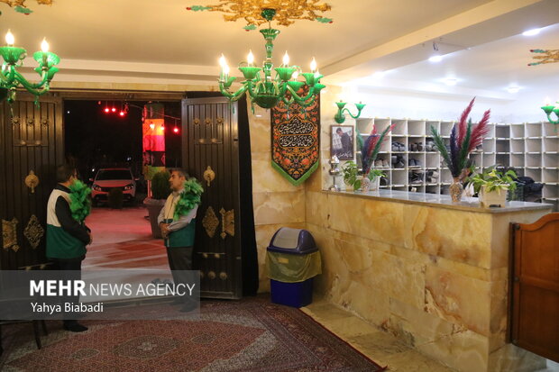 عزاداری ایام فاطمیه هیئت ثارالله کرمانشاه