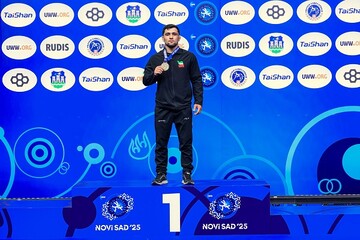 طلایی امیدهای کشتی جهان استقلالی شد