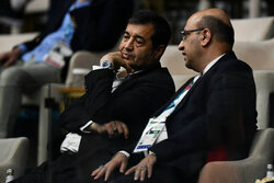 تماشاگران ویژه دیدار والیبال ایران و ترکیه