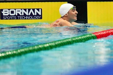 شناگران ایران در ١٠٠ متر قورباغه و ٥٠ متر آزاد فینالیست شدند