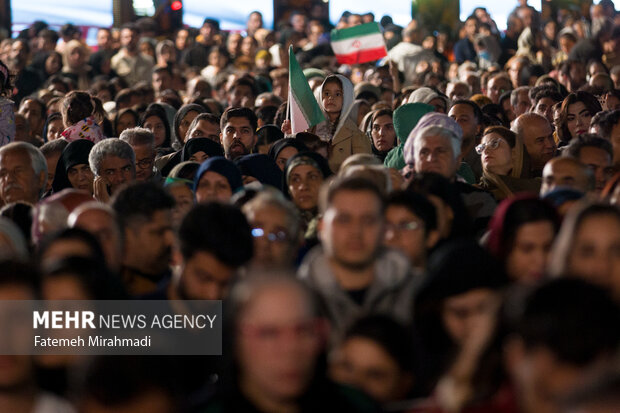 اختتامیه پویش «در مقابل ایران دوباره زانو می‌زنید»