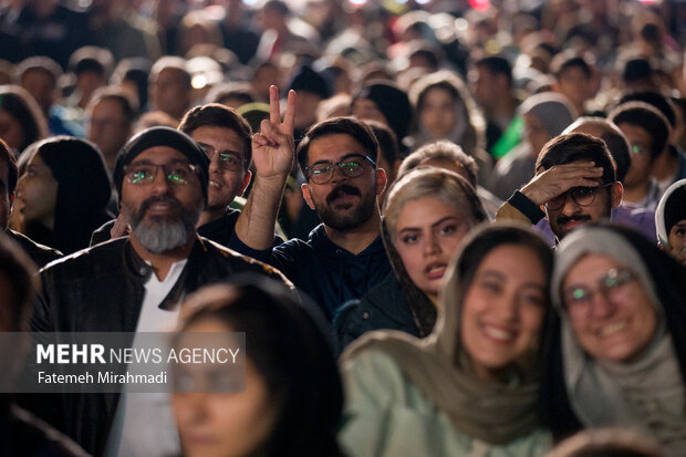 اختتامیه پویش «در مقابل ایران دوباره زانو می‌زنید»