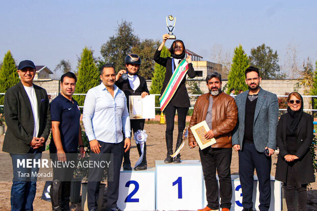 ششمین مسابقات قهرمانی پرش با اسب استان گیلان