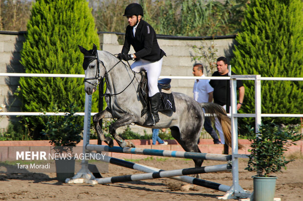 ششمین مسابقات قهرمانی پرش با اسب استان گیلان