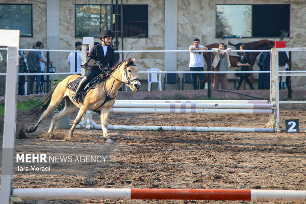 ششمین مسابقات قهرمانی پرش با اسب استان گیلان