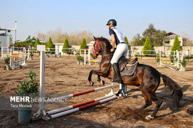 ششمین مسابقات قهرمانی پرش با اسب استان گیلان