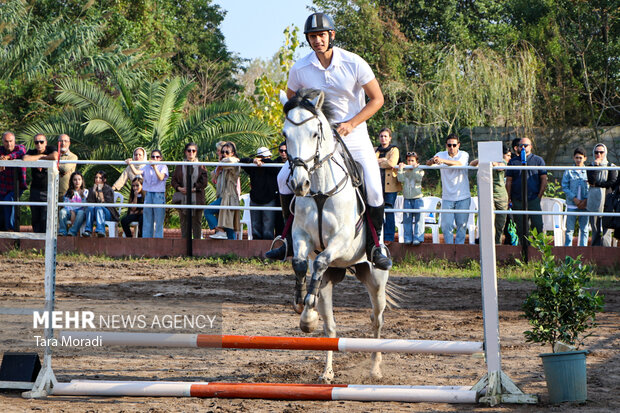 ششمین مسابقات قهرمانی پرش با اسب استان گیلان