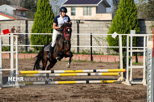ششمین مسابقات قهرمانی پرش با اسب استان گیلان
