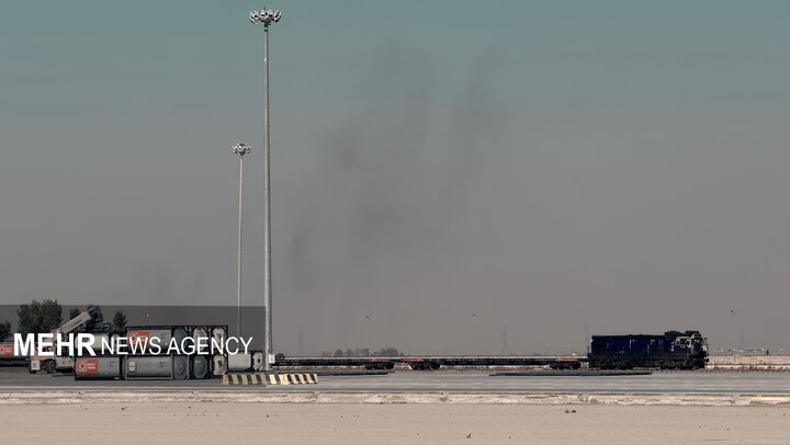 هر 10 روز یک قطار کانتینری از روسیه وارد بندر خشک آپرین تهران می‌شود