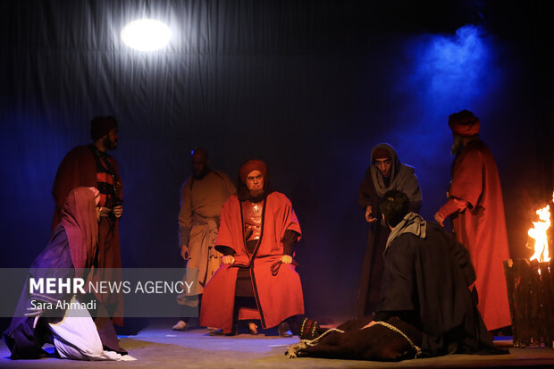 نمایش آیینی «نگین شکسته» در مشهد