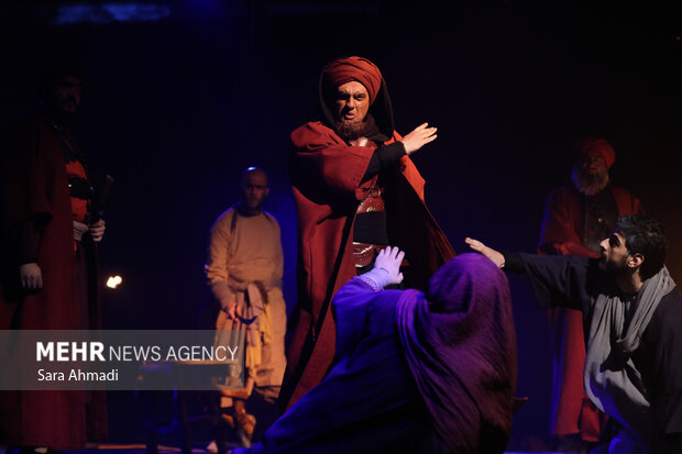 نمایش آیینی «نگین شکسته» در مشهد