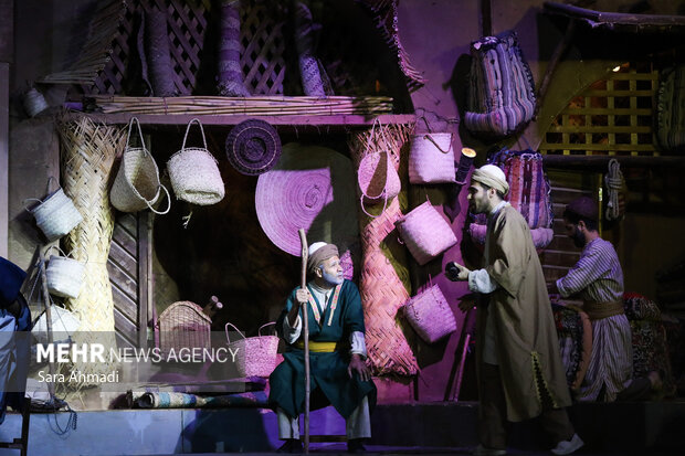 نمایش آیینی «نگین شکسته» در مشهد