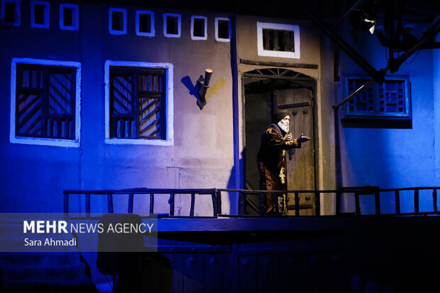 نمایش آیینی «نگین شکسته» در مشهد