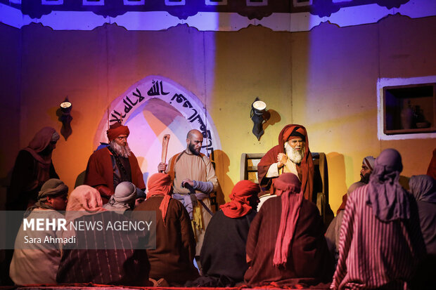 نمایش آیینی «نگین شکسته» در مشهد