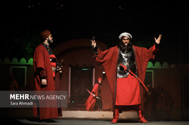 نمایش آیینی «نگین شکسته» در مشهد