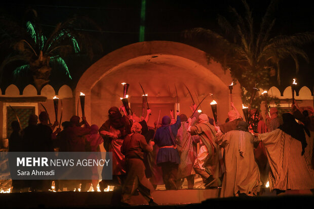 نمایش آیینی «نگین شکسته» در مشهد