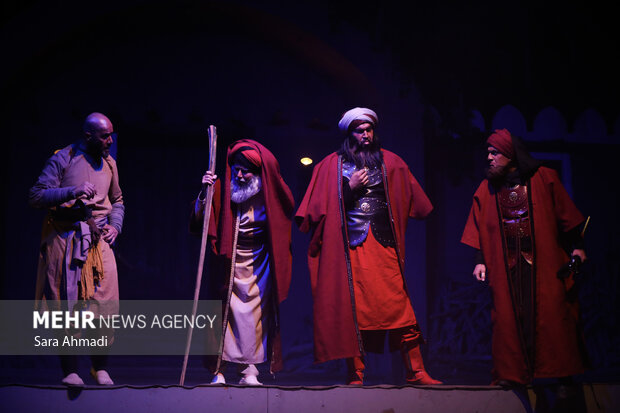 نمایش آیینی «نگین شکسته» در مشهد