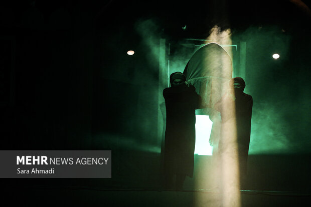 نمایش آیینی «نگین شکسته» در مشهد