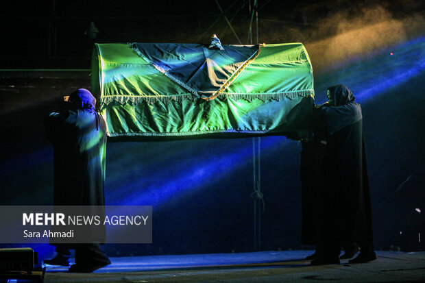 نمایش آیینی «نگین شکسته» در مشهد