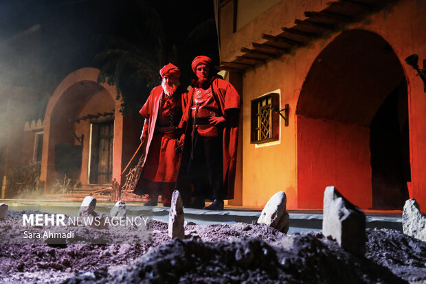 نمایش آیینی «نگین شکسته» در مشهد