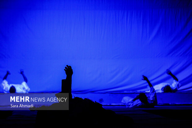 نمایش آیینی «نگین شکسته» در مشهد