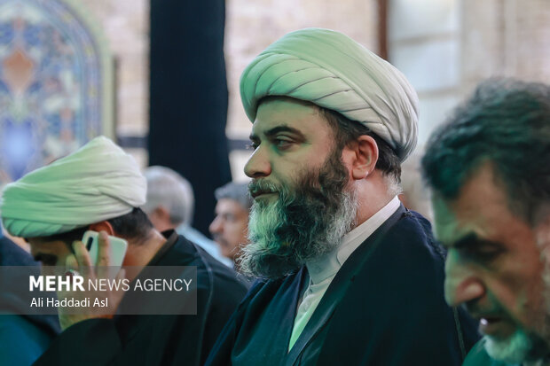 بازدید و زیارت رئیس سازمان تبلیغات اسلامی از امام زاده یحیی (ع) تهران