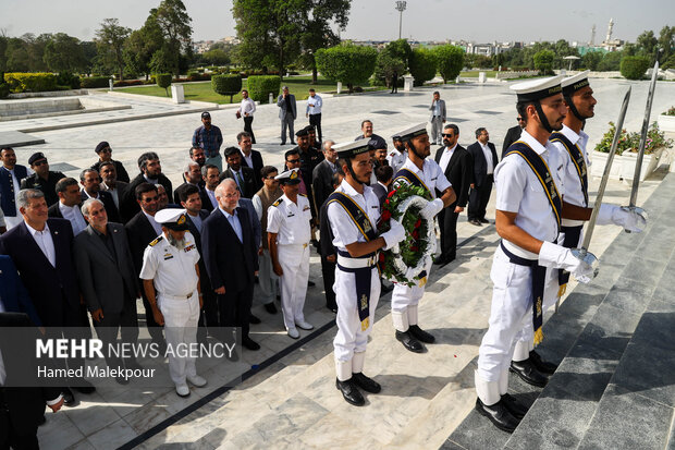 آخرین روز سفر رئیس مجلس به پاکستان