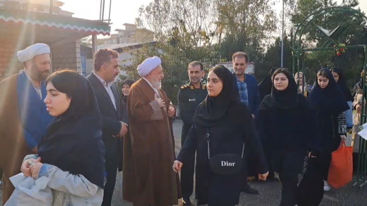 سفر دختران دانش آموز آستارایی به سرزمین نور و ایثار