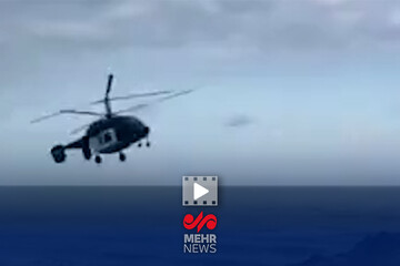 VIDEO: Russian helicopter crashes on Caspian coast