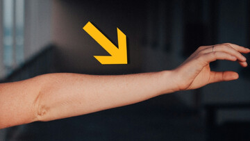 ردپای تکامل انسان‌ها در یک رگ اضافه دست