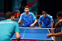 صعود تیم ملی تنیس روی میز مردان ایران به نیمه نهایی