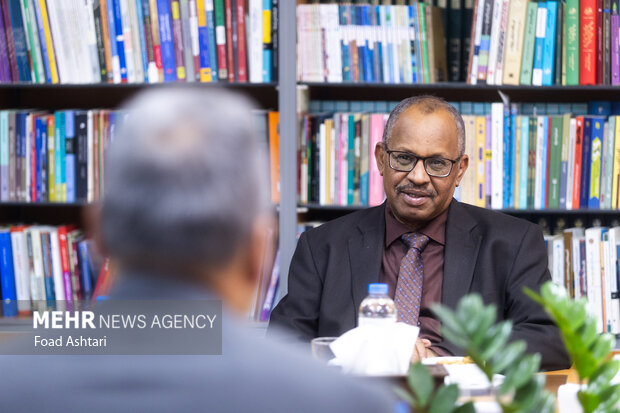 حضور سفیر سودان در گروه رسانه‌ای مهر