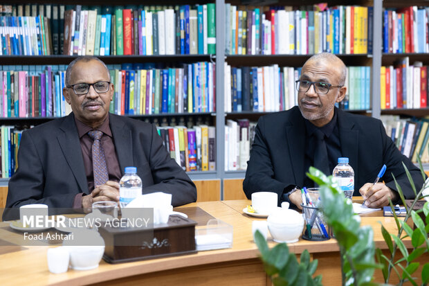 حضور سفیر سودان در گروه رسانه‌ای مهر