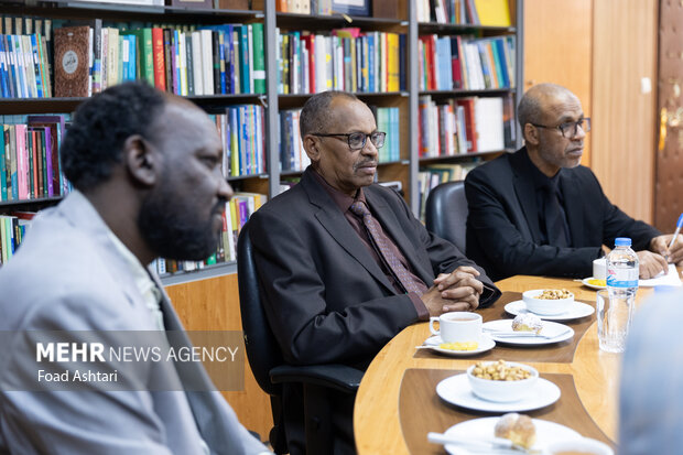 حضور سفیر سودان در گروه رسانه‌ای مهر