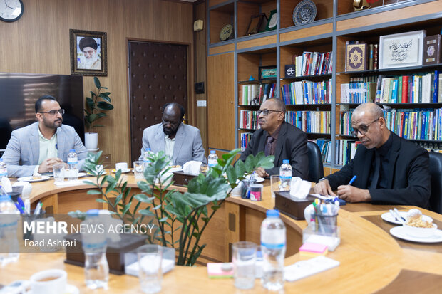 حضور سفیر سودان در گروه رسانه‌ای مهر