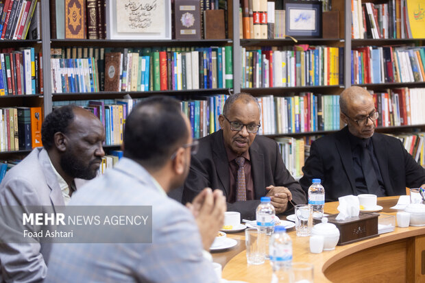 حضور سفیر سودان در گروه رسانه‌ای مهر