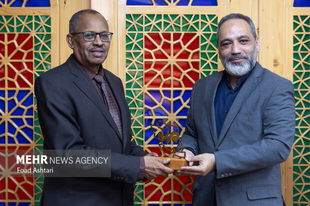 حضور سفیر سودان در گروه رسانه‌ای مهر