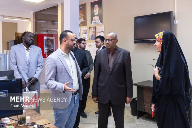 حضور سفیر سودان در گروه رسانه‌ای مهر