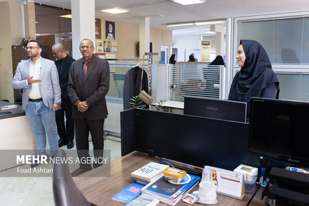 حضور سفیر سودان در گروه رسانه‌ای مهر