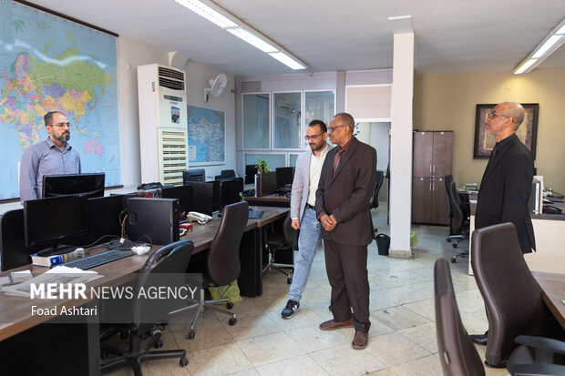 حضور سفیر سودان در گروه رسانه‌ای مهر