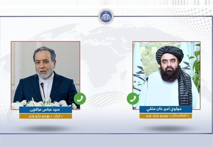 Iran, Taliban FMs discuss regional tensions
