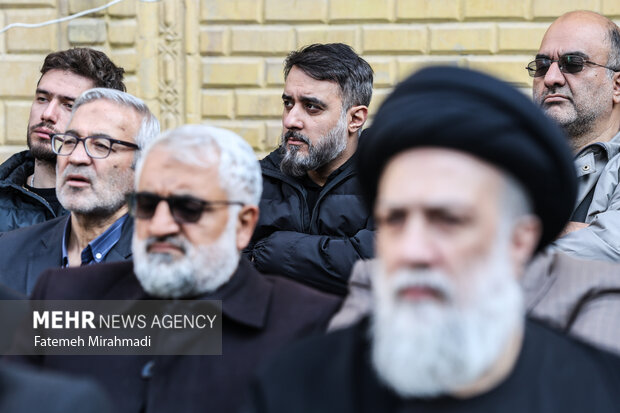 مراسم تشییع سید محمد موسوی سجاسی