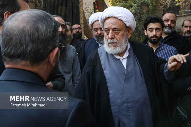 مراسم تشییع سید محمد موسوی سجاسی