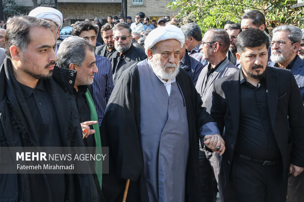 مراسم تشییع سید محمد موسوی سجاسی