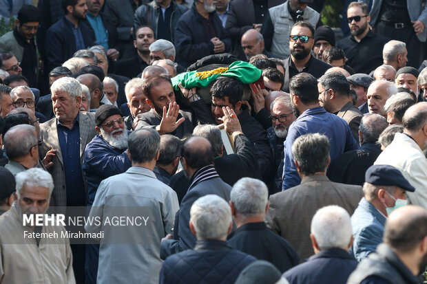 مراسم تشییع سید محمد موسوی سجاسی