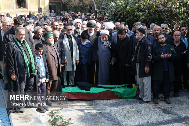 مراسم تشییع سید محمد موسوی سجاسی