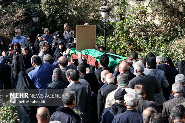 مراسم تشییع سید محمد موسوی سجاسی